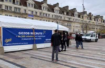 évènement recrutement gojob à beauvais dans le parisien