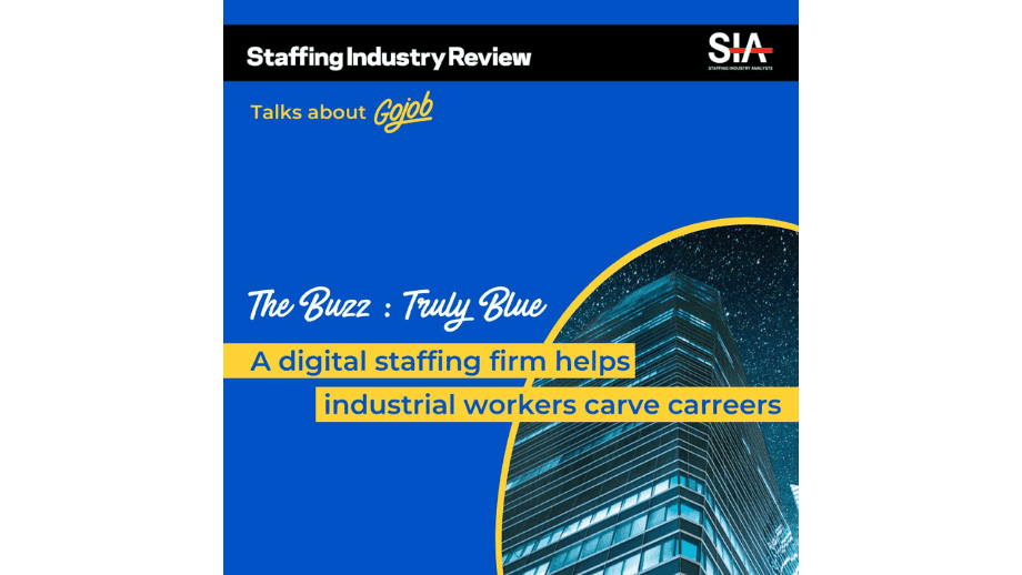 Gojob in the Staffing Industry Review