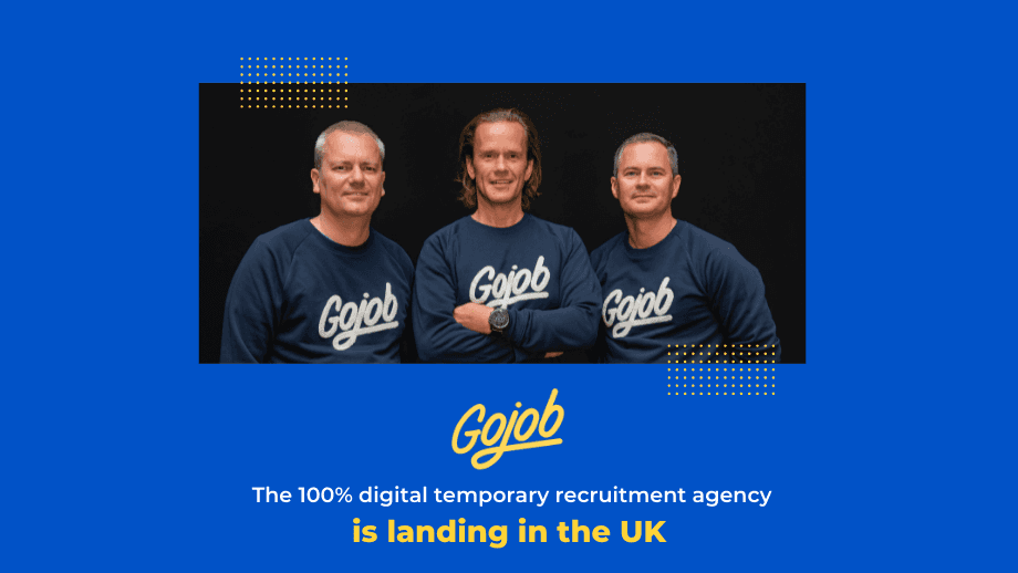 Gojob, the leading french digital temporary recruitment agency, is landing in the UK!